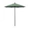 California Umbrella 7.5' Black Aluminum Market Patio Umbrella, Pacifica Spa 194061334928 - alternate 1